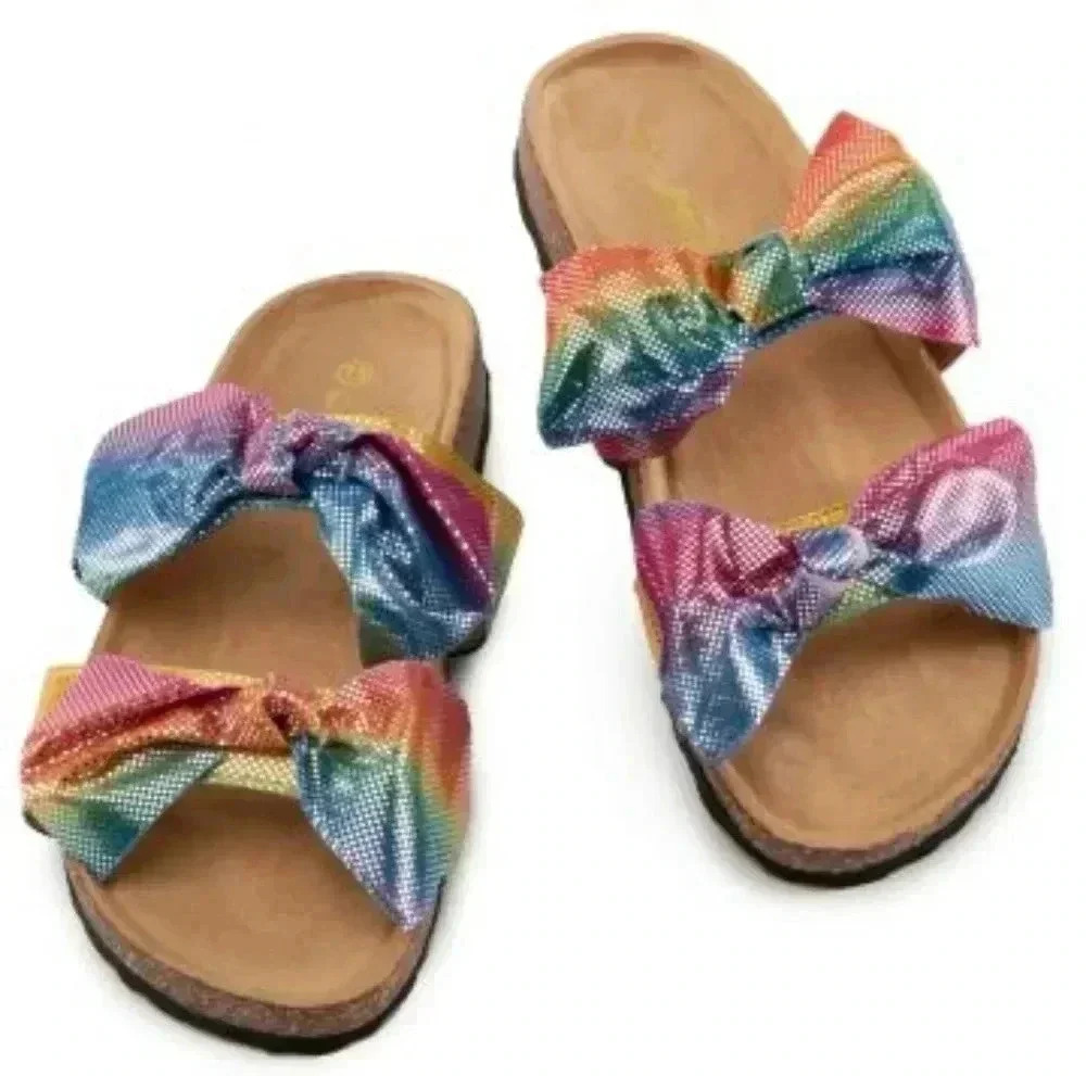 CLOSET CLOSEDOWN 🚨 ⚠️ Rainbow Double Band Slides